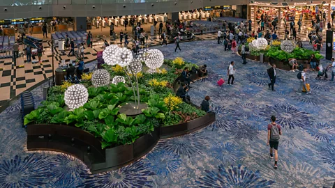 Getty Images Wide sightlines, clear wayfaring and uncluttered concourses are designed to keep passengers moving smoothly through the terminal (Credit: Getty Images)
