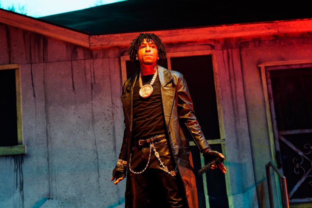 NBA YoungBoy performs during the MASA TOUR at Smoothie King Center on October 19, 2025 in New Orleans, Louisiana.
